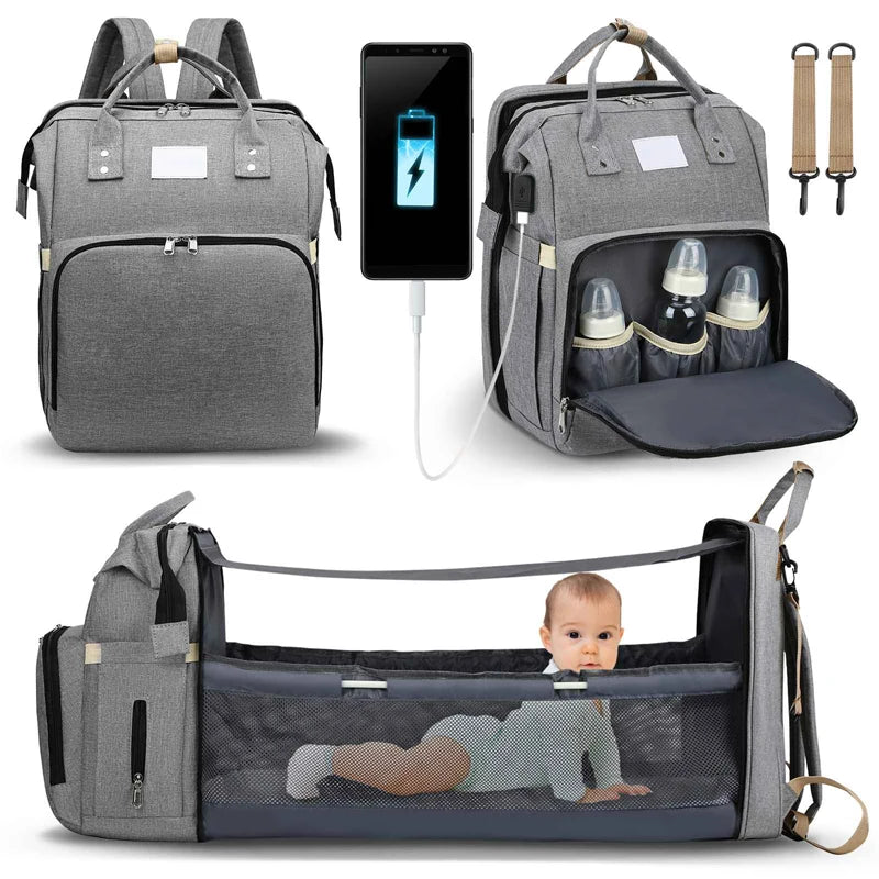 Baby bag and bed
