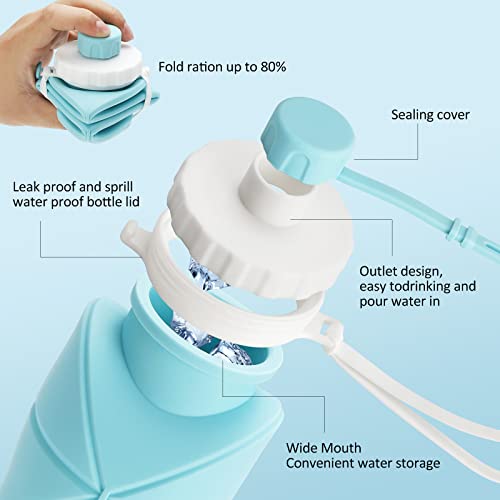 Folding Silicone Water Bottle