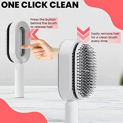 CleanPriority™ Self Cleaning, Anti-Static Hairbrush